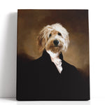 Load image into Gallery viewer, The Emperor - Custom Pet Canvas - Your Pet as Emperor
