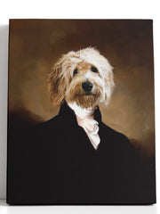 Load image into Gallery viewer, The Emperor - Custom Pet Canvas - Your Pet as Emperor
