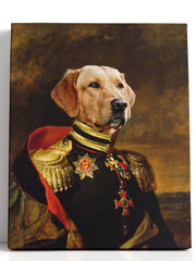 Load image into Gallery viewer, The General - Custom Pet Canvas - Your Pet as General
