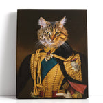 Load image into Gallery viewer, The Major Duke - Custom Pet Canvas - Your Pet as Major Duke
