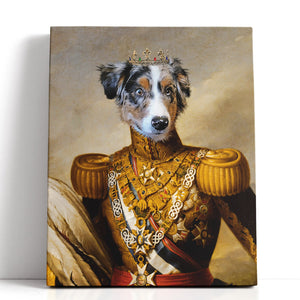 The Vice General - Custom Pet Canvas - Your Pet as Vice General