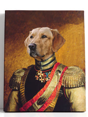 Load image into Gallery viewer, The Sergeant - Custom Pet Canvas - Your Pet as Sergeant
