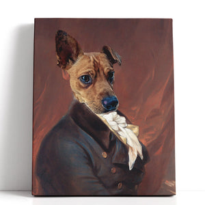 The Field Viscount - Custom Pet Canvas - Your Pet as Viscount