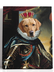Load image into Gallery viewer, The Imperator - Custom Pet Canvas - Your Pet as Imperator
