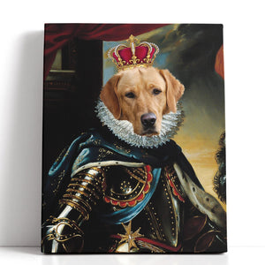 The Imperator - Custom Pet Canvas - Your Pet as Imperator