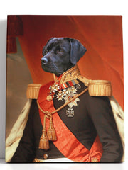 Load image into Gallery viewer, The Marshal  - Custom Pet Canvas - Your Pet as Marshal
