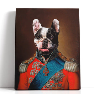 The Viscount - Custom Pet Canvas - Your Pet as Viscount