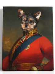 Load image into Gallery viewer, The Duke - Custom Pet Canvas - Your Pet as Duke
