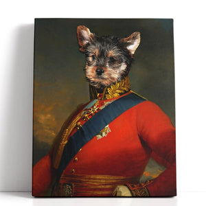 The Duke - Custom Pet Canvas - Your Pet as Duke