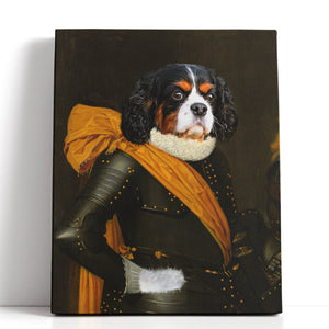 The Prince - Custom Pet Canvas - Your Pet as Prince