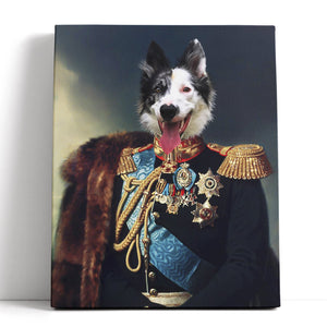 The Major General - Custom Pet Canvas - Your Pet as Major General