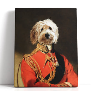 The Count - Custom Pet Canvas - Your Pet as Count