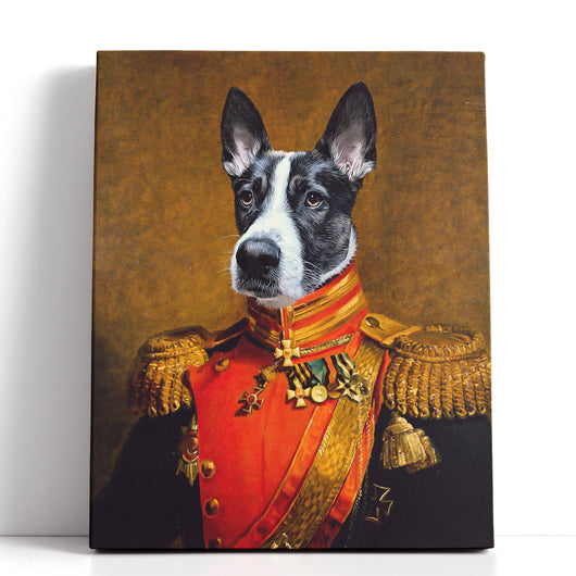 The Sergeant - Custom Pet Canvas - Your Pet as Sergeant