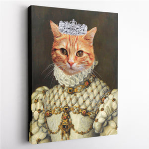 The Duchess - Custom Pet Canvas - Your Pet as Duchess