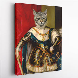 The Marquis - Custom Pet Canvas - Your Pet as Marquis