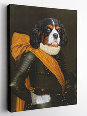 Load image into Gallery viewer, The Prince - Custom Pet Canvas - Your Pet as Prince
