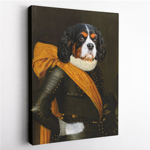 The Prince - Custom Pet Canvas - Your Pet as Prince