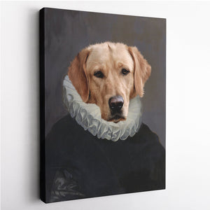 The Ambassador - Custom Pet Canvas - Your Pet as Ambassador