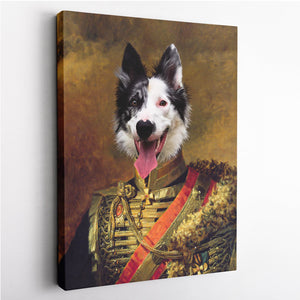 The General - Custom Pet Canvas - Your Pet as General