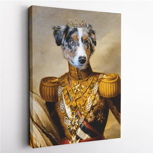 The Vice General - Custom Pet Canvas - Your Pet as Vice General