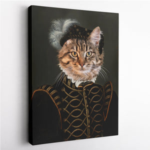 The François Clouet - Custom Pet Canvas - Your Pet as François Clouet