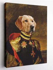 Load image into Gallery viewer, The General - Custom Pet Canvas - Your Pet as General
