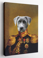 Load image into Gallery viewer, The Brigadier General - Custom Pet Canvas - Your Pet as Brigadier General
