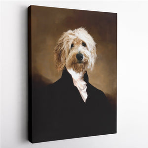 The Emperor - Custom Pet Canvas - Your Pet as Emperor