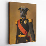 Load image into Gallery viewer, The Prince - Custom Pet Canvas - Your Pet as Prince
