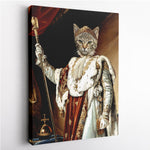 Load image into Gallery viewer, The Napoleon - Custom Pet Canvas - Your Pet as Napoleon
