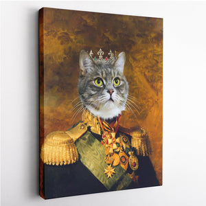 The Lieutenant general - Custom Pet Canvas - Your Pet as Lieutenant general