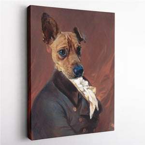 The Field Viscount - Custom Pet Canvas - Your Pet as Viscount