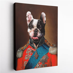 The Viscount - Custom Pet Canvas - Your Pet as Viscount