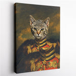 Load image into Gallery viewer, The Lord Marshal - Custom Pet Canvas - Your Pet as Lord Marshal
