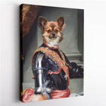 Load image into Gallery viewer, The King of Spain - Custom Pet Canvas - Your Pet as King of Spain
