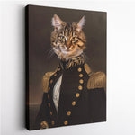 Load image into Gallery viewer, The Lieutenant Colonel - Custom Pet Canvas - Your Pet as Lieutenant Colonel
