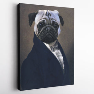 The Major - Custom Pet Canvas - Your Pet as Major