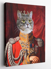 Load image into Gallery viewer, The Veteran - Custom Pet Canvas - Your Pet as Veteran
