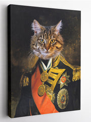 Load image into Gallery viewer, The Fleet admiral - Custom Pet Canvas - Your Pet as Fleet admiral