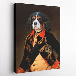 The Duke - Custom Pet Canvas - Your Pet as Duke