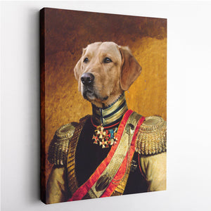 The Sergeant - Custom Pet Canvas - Your Pet as Sergeant