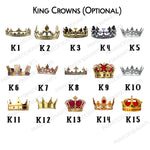 Load image into Gallery viewer, The Blue King - Custom Pet Canvas - Your Pet as Blue King
