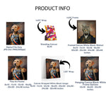 Load image into Gallery viewer, The Sergeant Major General - Custom Pet Canvas - Your Pet as Sergeant Major General
